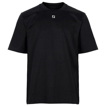 Fendi Black FF Metal Logo T-Shirt 156584843