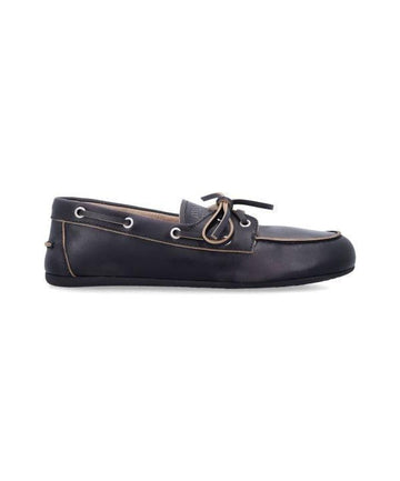 MIU MIU Ungefütterte gebleichte Lederloafer 5D123E 3F33 F0002 152206283