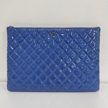 CHANEL Patent Clutch Large 156584883