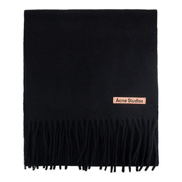 ACNE STUDIOS [Fehlerhaftes Produkt] Wool Fringe Unisex Schal CA0218 900 156037581 [P]