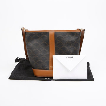 CELINE トリオペ スモール バケット ショルダーバッグ 155997384 [P]
