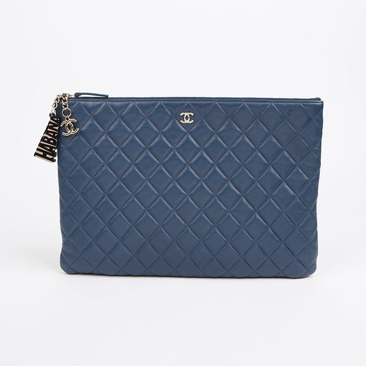 CHANEL Havana Large Clutch A82600 156240662
