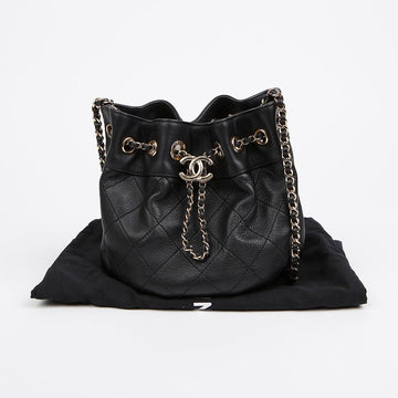 CHANEL Drawstring Bucket Shoulder Crossbody Bag AS1439 156242243