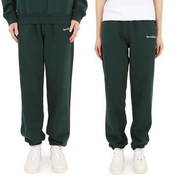 SPORTY & RICH Logo Training Jogger Pants (Forest Green) 24 S/S 74981686