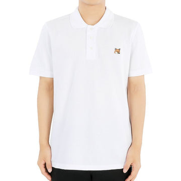 Maison Kitsune Men's Headfox Patch PK Short Sleeve (White) LM00208KJ7002 P100 97407470