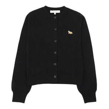 MAISON KITSUNE Damen Cardigan mit Fuchs-Motiv 156592601