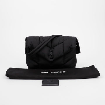 Saint Laurent Puffer Messenger Shoulder Bag 733630 155628910
