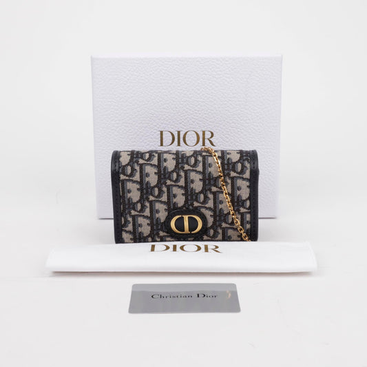 Dior 30 Montaigne Nano Chain Pouch Crossbody Bag S2105UTZQ 155889581