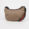 Gucci Jacquard Web Strap Hobo Shoulder Crossbody Bag 155995584 [P]
