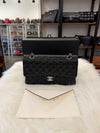 CHANEL Classic Medium Caviar Silver Hardware (A01112) 156594025 [P]
