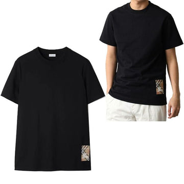 Burberry Check Label Short Sleeve T-Shirt 156594374