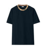BURBERRY Überprüfung der Kurzarm-T-Shirt mit Karos und Besatz 156594377 [P]