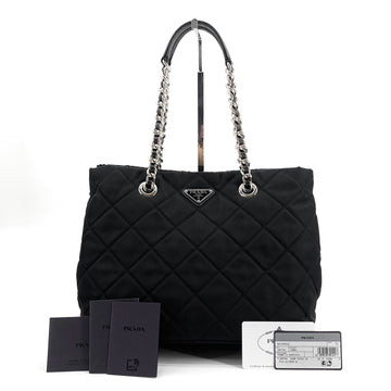 PRADA ナイロンキルティングチェーンショルダーバッグ 1bg740 156597379