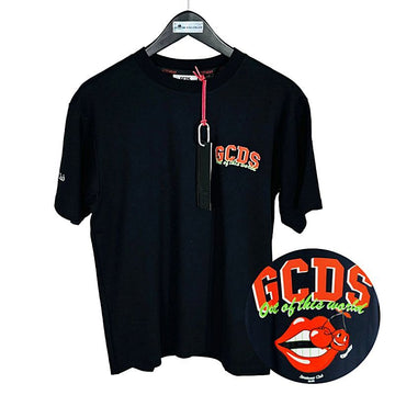 GCDS Cherry Club Oversized Short Sleeve T-Shirt 100% Authentic 156598772