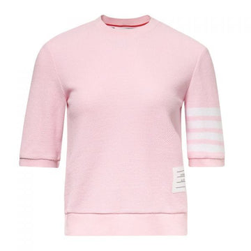 THOM BROWNE テクスチャードコットンピケ4バーTシャツ 156600721