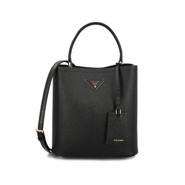 Prada Saffiano Double Medium Tote Bag Black 1BA212 2ERX F0002 150062681