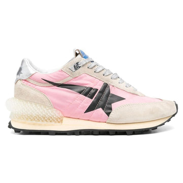 Golden Goose M2000 Women's Running Marathon Sneakers Pink Silver GWF00684 F006720 25751 138193074