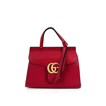 Gucci Marmont Matelassé Top Handle Small Two-Way Crossbody Bag 421890 143525292