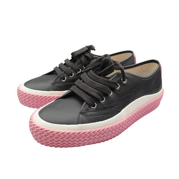SALVATORE FERRAGAMO ブラック スニーカー 7 1/2 156619297