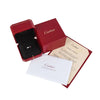 CARTIER Platinring mit 1P Diamant C de Hochzeitsring 48 (Zertifikat des Kaufhauses) 37070-1 156619489 [P]