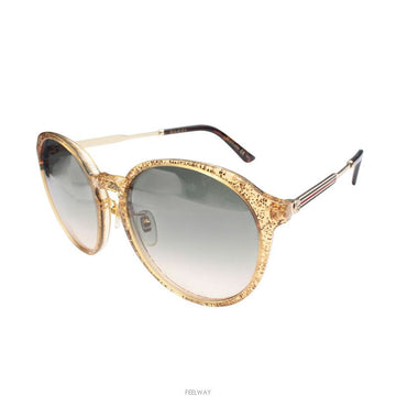 GUCCI Gold Glitter Rahmen Sonnenbrille 156619838