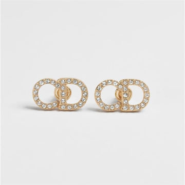 DIOR CD Signature Stud Ohrringe Gold E4714WOMCY_D319 156620925 [P]
