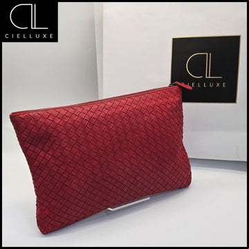 BOTTEGA VENETA クラッチバッグ (レッド) 156622533