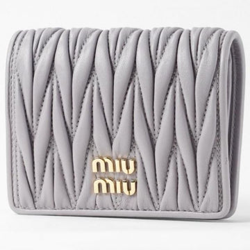 Miu Miu MATERASSE Nappa Leather Compact Wallet 156560071