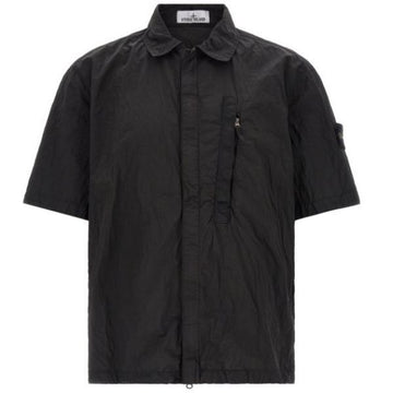 Stone Island Nylon Metal In Econyl Comfort-Fit Short Sleeve Shirt (L1S15 S0019 V0029) 156600629