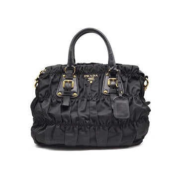 PRADA テスート ゴフレ トート兼 ショルダーバッグ (BN1336) L131095 156641755