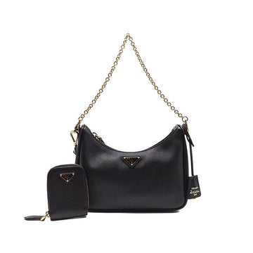 PRADA リエディション 2005 サフィアーノ チェーンストラップ ホーボーバッグ (1BH204) L831149 156642137