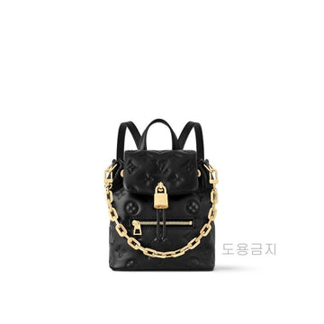 LOUIS VUITTON Coussin Backpack Mini schwarz M13387 156644927
