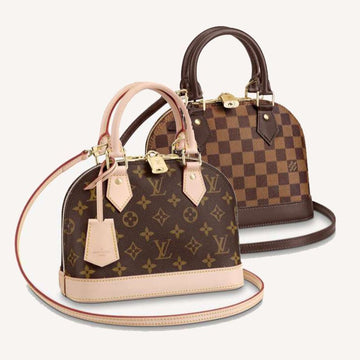 LOUIS VUITTON アルマ BB ダミエ・エベン ハンドバッグ N41221 156644930