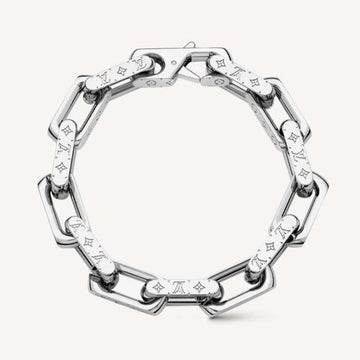 Louis Vuitton Men's Monogram Chain Bracelet M00308 156644971