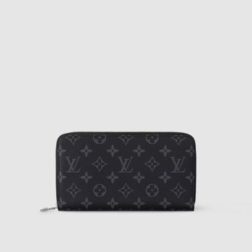 Louis Vuitton Monogram Eclipse Zipped Wallet Organizer M82081 156644981