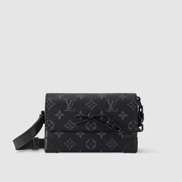 Louis Vuitton Bag Steamer Wearable Wallet Monogram Eclipse M81783 156645022