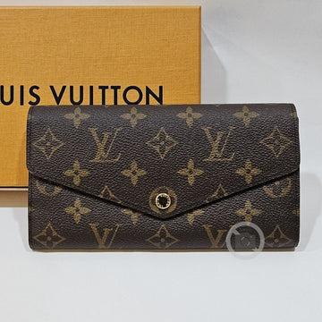 LOUIS VUITTON モノグラム サラ ウィレット 長財布 156645097
