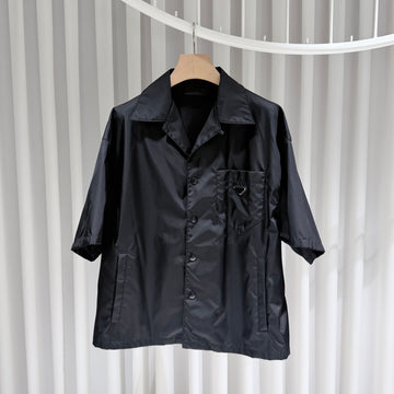Prada Triangle Logo Re-Nylon Short Sleeved Shirt (S+/XL) 156656862