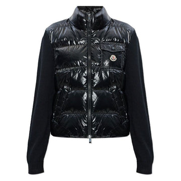 MONCLER Damen gepolsterte Jacke mit Reißverschluss Schwarz 9B00023 M7774 999 152888370 [P]