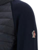 MONCLER 26SS レイヤード ニット ジャケット ネイビー 9B00001 M1183 742 153223323 [P]