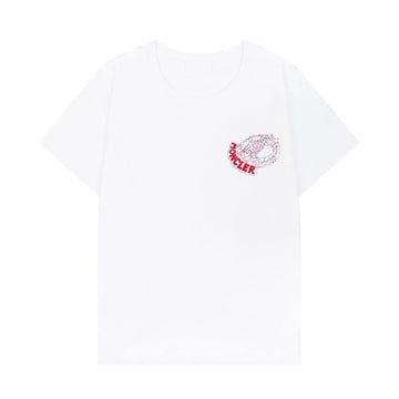 Moncler Printed Logo Cotton T-Shirt 155525093