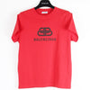 BALENCIAGA Logo T-Shirt Rot S 156682087 [P]