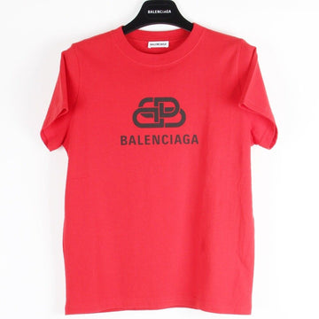 BALENCIAGA Logo T-Shirt Rot S 156682087