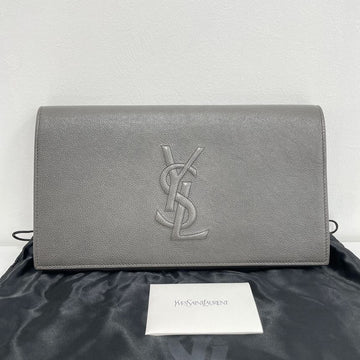 SAINT LAURENT Kunstleder Clutch 568937 156682496