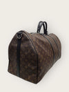 LOUIS VUITTON Monogram Macassar Bandoulière Keepall 55 156683653 [P]