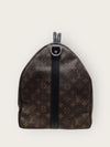 LOUIS VUITTON Monogram Macassar Bandoulière Keepall 55 156683653 [P]