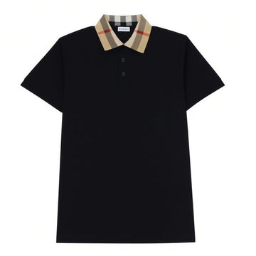 Burberry Check Men's Polo Short Sleeve T-Shirt 153851061