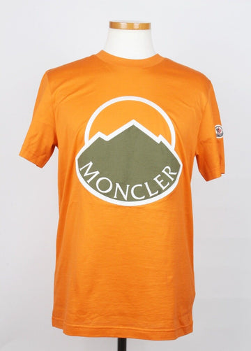Moncler Logo T-Shirt Orange S 156685086