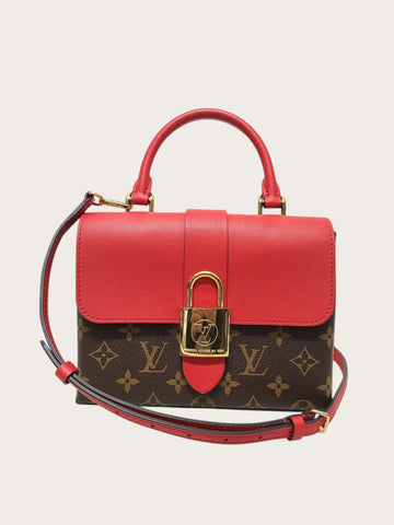 Louis Vuitton Red Monogram Rocky BB Shoulder Bag 156685111