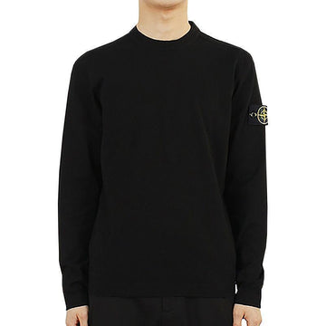Stone Island 20 S/S Stone Wappen Round Knit Sweatshirt (Black) V0029 101858727